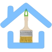 Кисть флейцевая Сибртех 70*8, натуральная щетина, пластиковая ручка, 10шт 82581