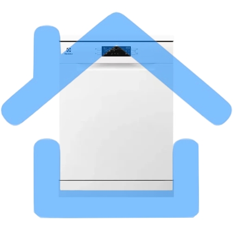 Посудомоечная машина Electrolux ESA47210SW белый (полноразмерная)