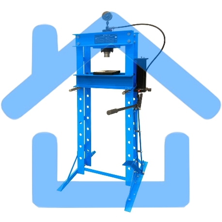 Пресс гидравлический с манометром и педалью Stels 30т 52316