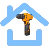 Дрель-шуруповерт Вихрь ДА-12Л-2КН 72/14/35, Аккумуляторная, 12В, Кейс