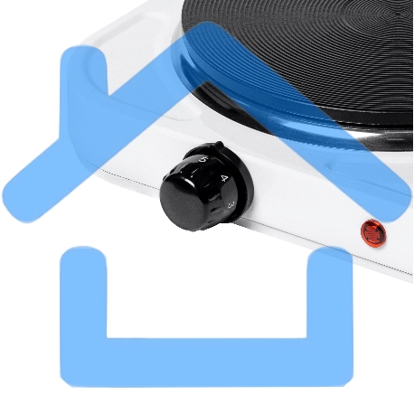 Электрическая плита настольная BBK BHP-122 белый-5