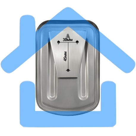 Дозатор для жидкого мыла из нерж. стали puff-8705 хром, 500 мл, 17х12х12 см с ключом-2