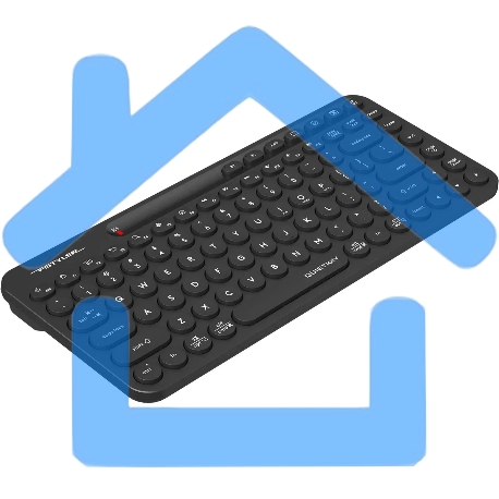 Клавиатура A4Tech Fstyler FBK36C AS беспроводная, USB, Bluetooth/Радиоканал, черный-7