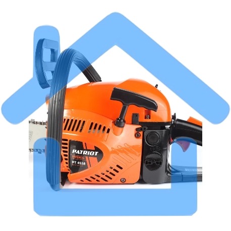 Бензопила Patriot PT 4518 2100Вт 2.9л.с. дл.шин.:45см-7