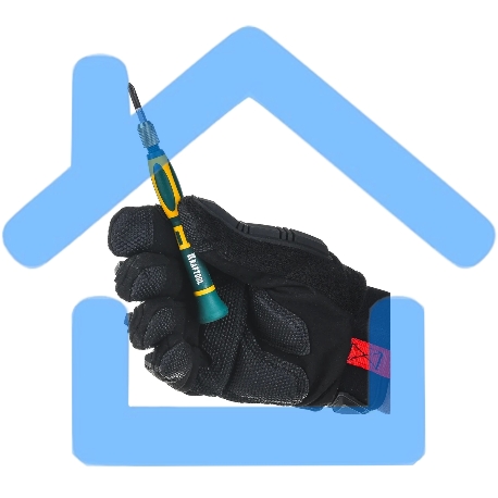 Набор KRAFTOOL Отвертки для точных работ с насадками, в боксе, 12 предметов 25611-H12-1