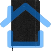 Еженедельник Moleskine ACADEMIC SOFT WKNT Large 130х210мм датир.18мес 208стр. мягкая обложка черный