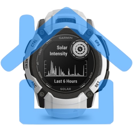 Умные часы Garmin Instinct 2X Solar белый 50мм-1