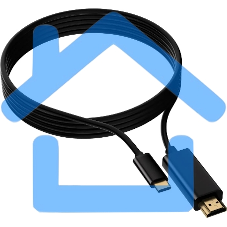 Кабель-переходник аудио-видео Buro USB Type-C (m)/HDMI (m) 1.5м. черный (BU-TYPEC-HDMI-1.5M)