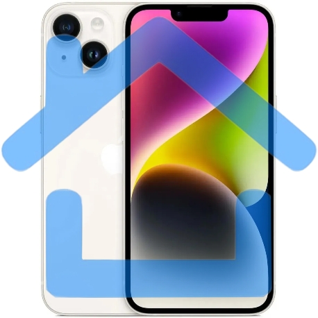 Смартфон Apple iPhone 14, 6/128Gb, белый