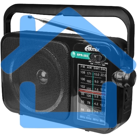Радиоприемник RITMIX RPR-303, черный