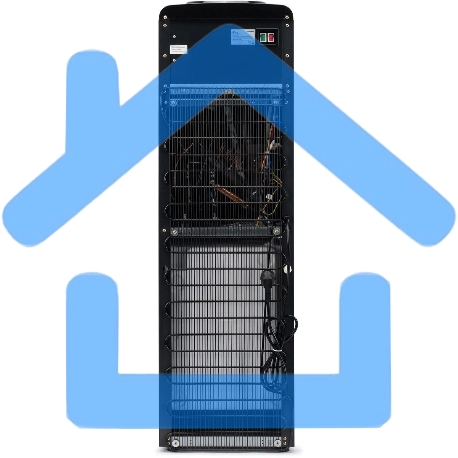 Кулер Starwind SW-1001CB напольный компрессорный черный-9