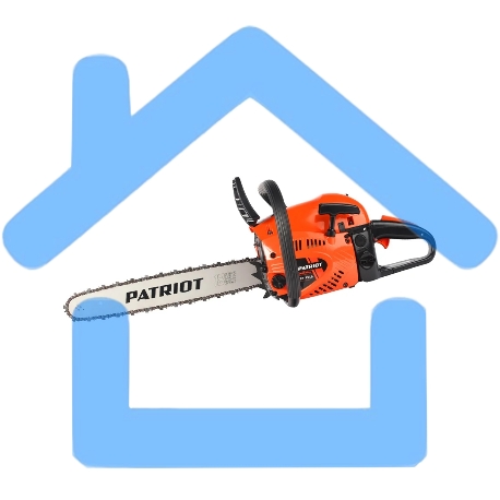 Бензопила Patriot PT 4518 2100Вт 2.9л.с. дл.шин.:45см-9