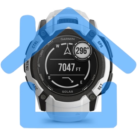 Умные часы Garmin Instinct 2X Solar белый 50мм-4