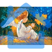 Картина по номерам БЕЛОСНЕЖКА 912-AS Листопад