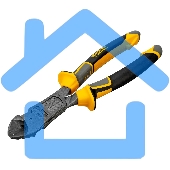 Бокорезы Denzel 215 мм, усиленные, трехкомпонентные рукоятки