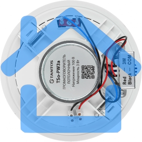 Громкоговоритель Tantos TSo-PW3a потолочный 3Вт белый (00-00026404)-2