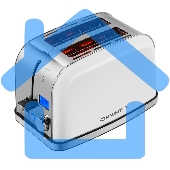 Тостер Maunfeld MF-821WH