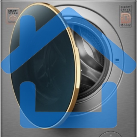 Стирально-сушильная машина Weissgauff WMD 58411 Direct Drive Inverter Premium Steam Steel (433418) нержавеющая сталь, фронтальная загрузка 11 кг, 1400 об/мин, класс: В-15