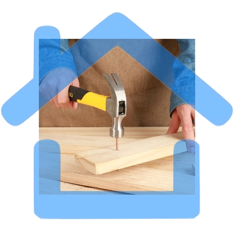 Молоток-гвоздодер Deli DL5002 500 гр Фибергласовая рукоять.-4