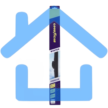 Щетка стеклоочистителя GOODYEAR GY005328 Winter Premium 28''/70 см, 9 переходников