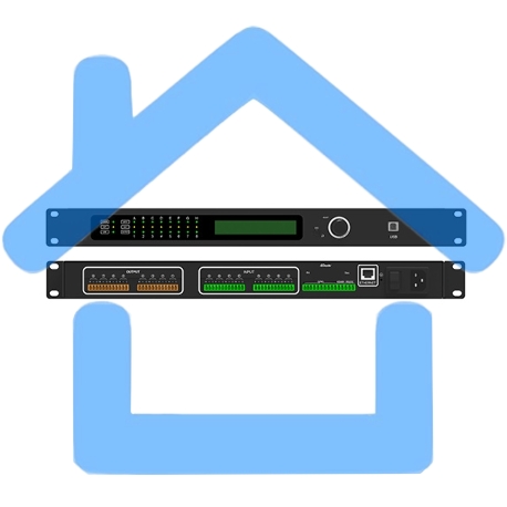 Аудиопроцессор конференц-связи DSPPA DP8001 8-канальный