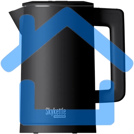 Чайник электрический Redmond SkyKettle KM231S 1.7 л, 2200 Вт, черный