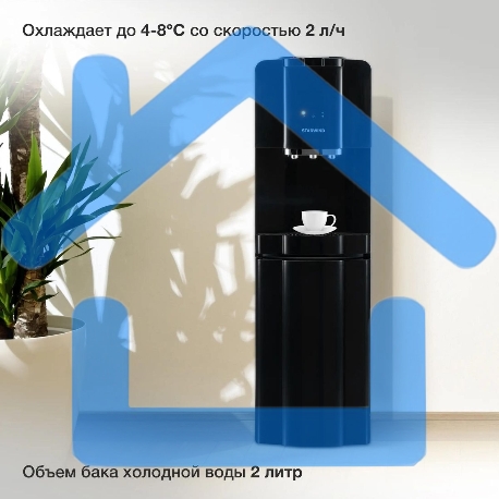 Кулер Starwind SW-1001CB напольный компрессорный черный-3