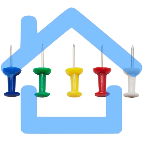 Гвоздики Silwerhof 502017 ассорти (упаковка: 50шт) картонная коробка-2