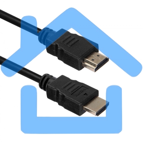 Кабель ACD-DHHM1-30B ACD-DHHM1-30B HDMI 1.4, Golden Plated,19m/19m, черный, 3м, (742194)-1