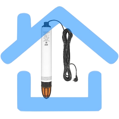 Садовый насос скважинный Джилекс ВОДОМЕТ 55/75 900Вт 3300л/час (в компл.:Фирменный обратный клапан)