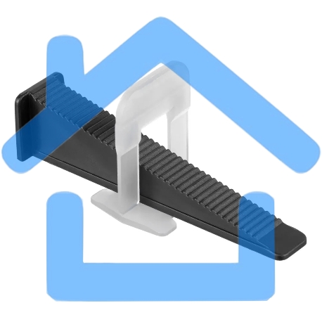 Клин для системы выравнивания плитки Matrix СВП Ворота, 50 шт. в пакете