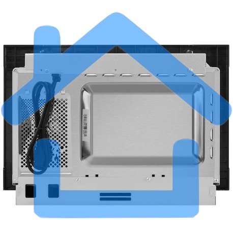 Микроволновая печь встраиваемая Maunfeld MBMO820MS03 нержавеющая сталь, 20 л, 1250 Вт, переключатели - поворотный механизм-1