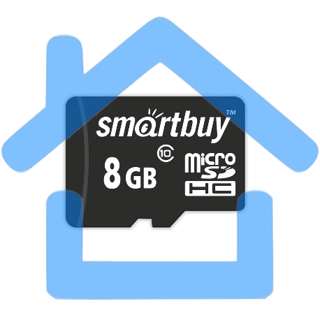 Карта памяти Smartbuy microSDHC (Transflash) 8Gb (class 10)