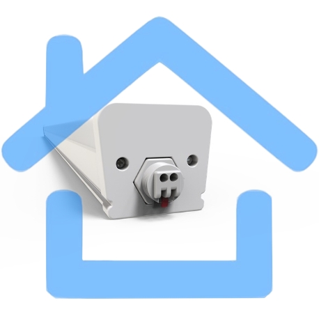 Светильник светодиодный ДСП WP 10 C 50W OP 840 L1500 1500х62х57мм 50Вт 4000К IP65 бел. Русский Свет-1