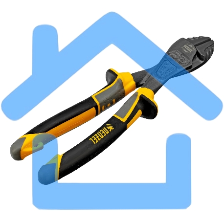 Бокорезы Denzel 200 мм, усиленные, трехкомпонентные рукоятки-3