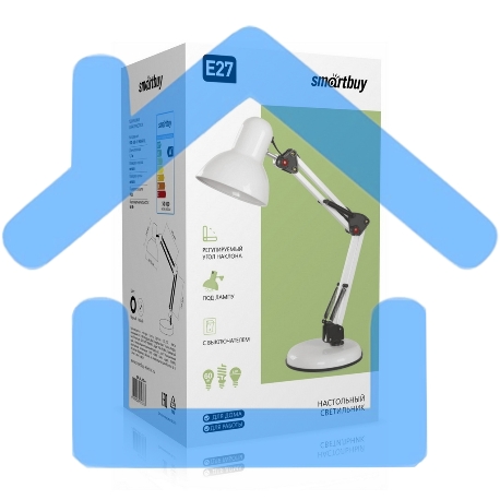 Светильник настольный Smartbuy (SBL-DL-E27-w) 60W/ E27-2