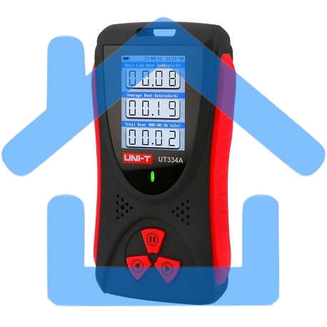 Дозиметр UNI-T UT334A X, B и Y излучение-2