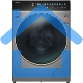 Стирально-сушильная машина Weissgauff WMD 58411 Direct Drive Inverter Premium Steam Steel (433418) нержавеющая сталь, фронтальная загрузка 11 кг, 1400 об/мин, класс: В