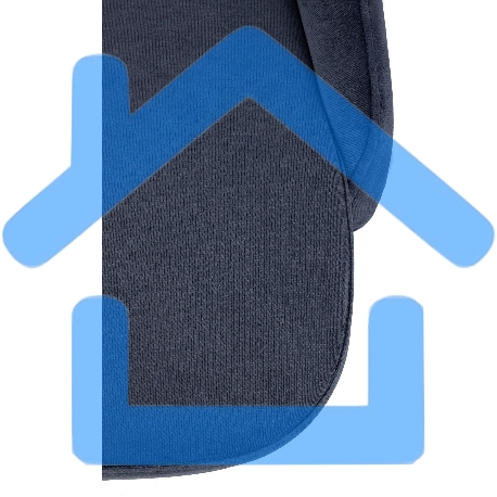 Кресло компьютерное Бюрократ CH-340GLZ синий Light-27, крестов. 4-луч. пластик, пластик серый-4