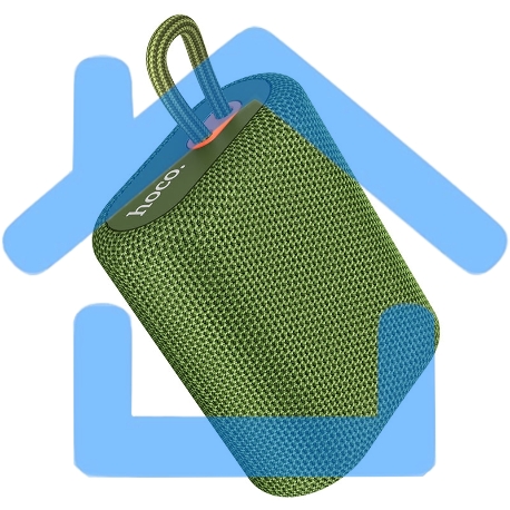 Портативная колонка HOCO BS47, зеленый, ткань