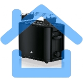 Тостер Braun PurEase HT3010BK черный