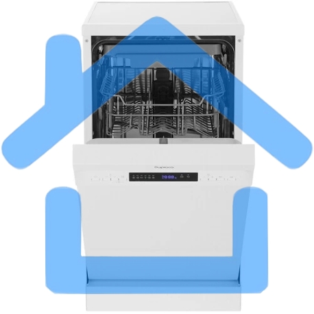 Посудомоечная машина Бирюса DWF-410/5 W, белый, 44.8 см, 10 компл., 49 дБ, класс A++-6