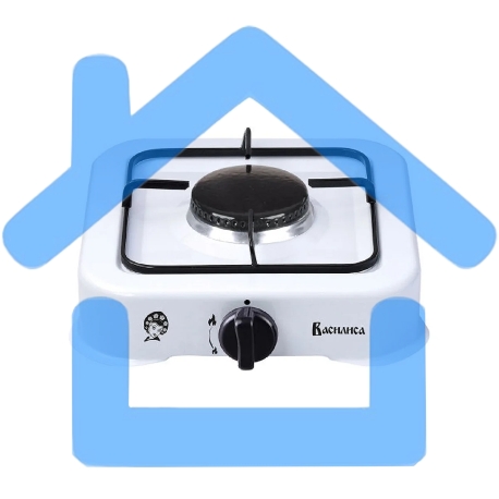 Плитка газовая ВАСИЛИСА ВА-6501, 1 конф. белая (10)