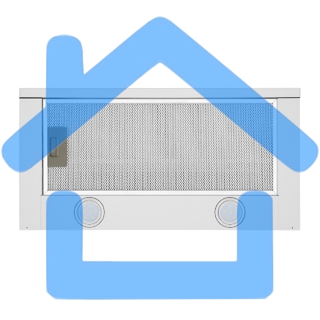 Вытяжка телескопическая HOMSair Flat 50 белый, 50 см, 520 куб. м/ч, 47 дБ-19