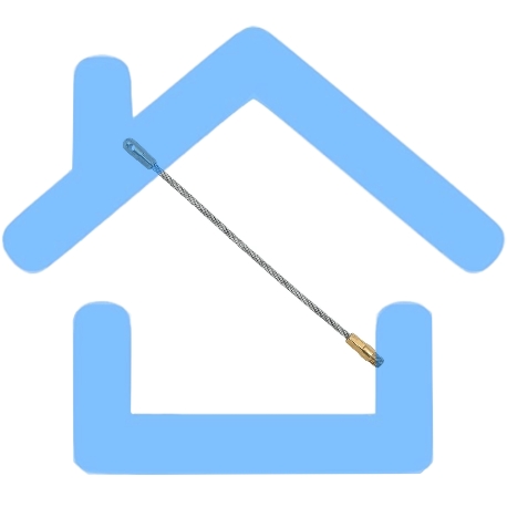 Протяжка кабельная EKF PROxima ft-fg-5 стеклопруток 3.5мм со смен. наконеч. 5м-2