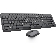 Комплект клавиатура + мышь Оклик S277W клав:серый мышь:серый USB беспроводная Multimedia (2066173)