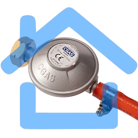 Камин уличный газовый инфракрасный Грибок, 13кВт Rexant-1