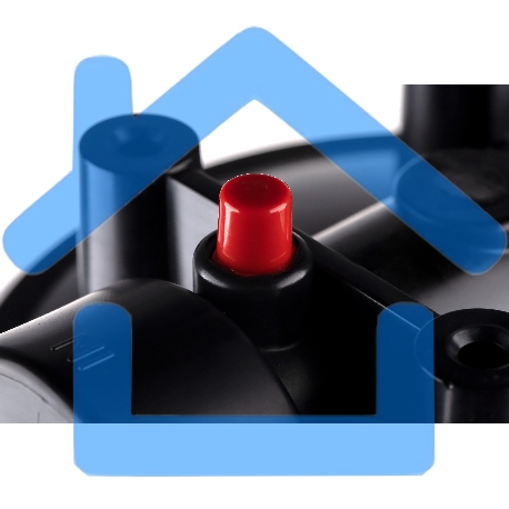 Корпус магистрального фильтра Гейзер 10BB с латунными вставками-5