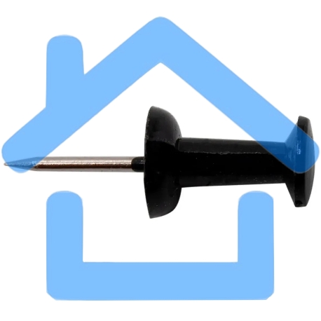 Гвоздики Silwerhof 502019 металл черный (упаковка: 50шт) картонная коробка-1