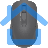 Мышь беспроводная A4Tech Fstyler FG15C Air2 серый, 1200 dpi, радиоканал, USB, кнопки - 3